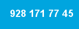 928 171 77 45 928 171 77 45